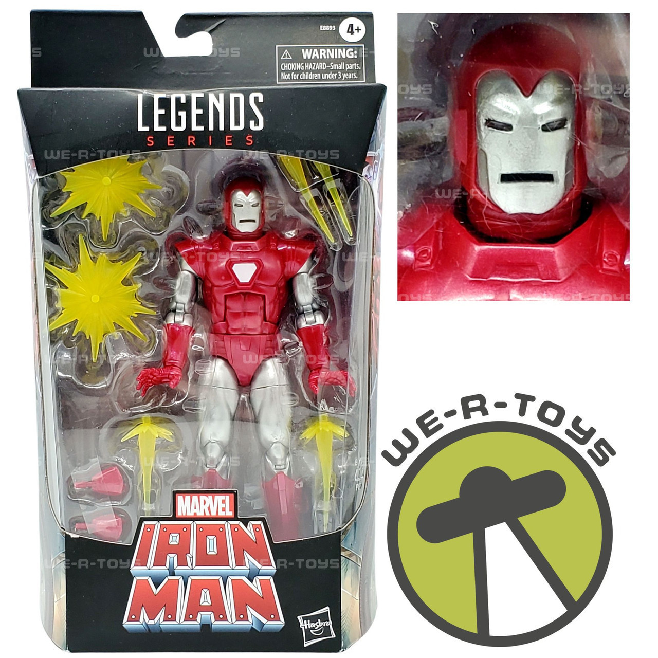 Marvel Legends Iron Man Silver Centurion Action Figure 2020 Hasbro 