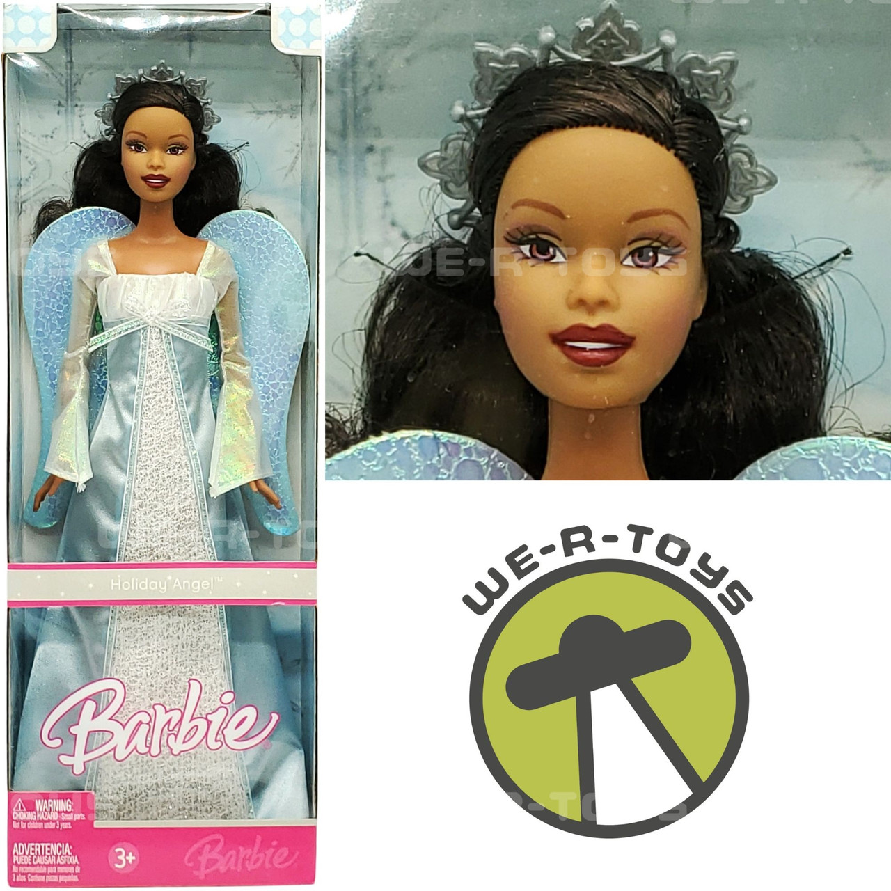 Barbie Holiday Angel African American Doll 2006 Mattel J0591 We