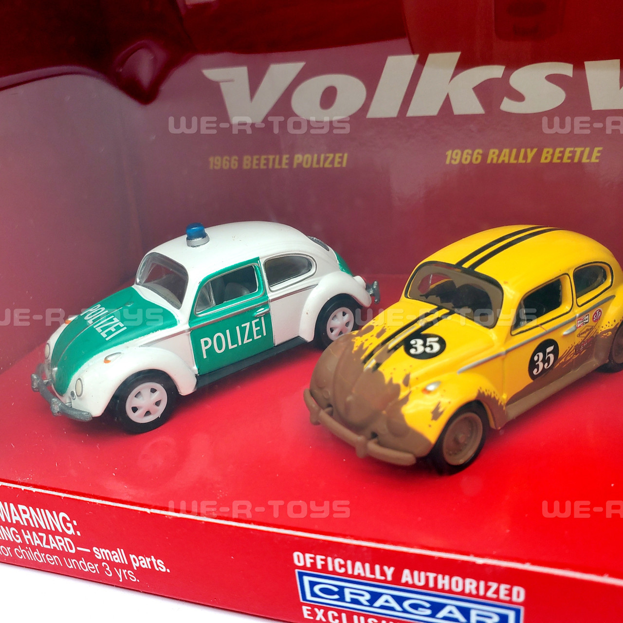 Johnny Lightning 1:64 Authentic Replicas Volkswagen 4 Car Box Set
