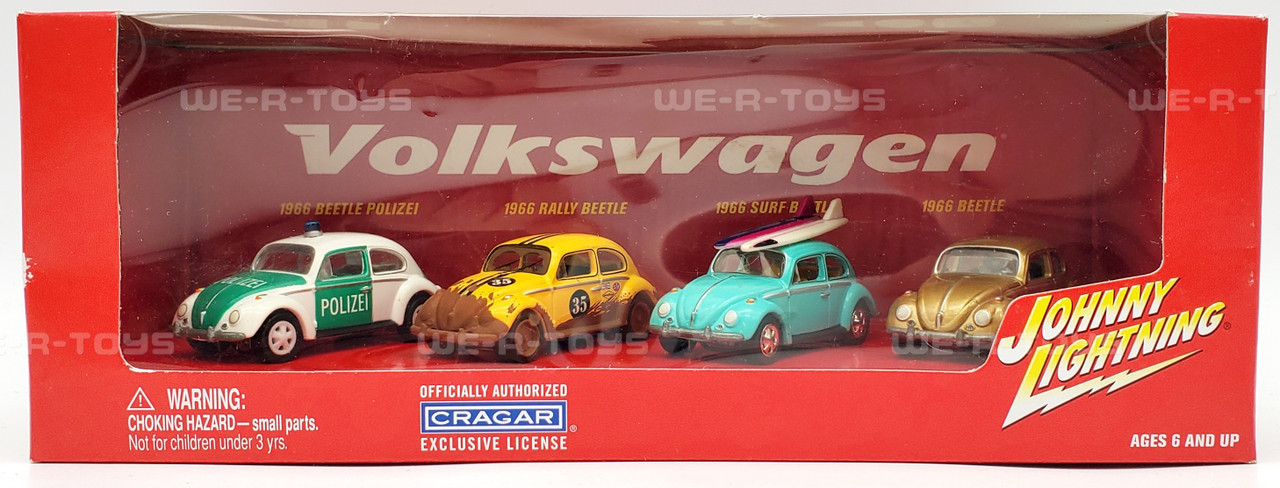 ジョニーライトニング コンベンションカー Toy Fair 2002 4台セット Johnny Lightning 1:64 Authentic Replicas Volkswagen 4 Car Box Set