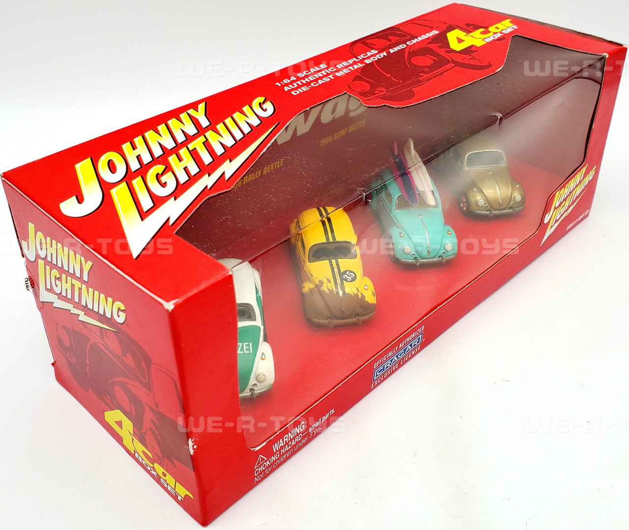 Johnny Lightning 1:64 Authentic Replicas Volkswagen 4 Car Box Set