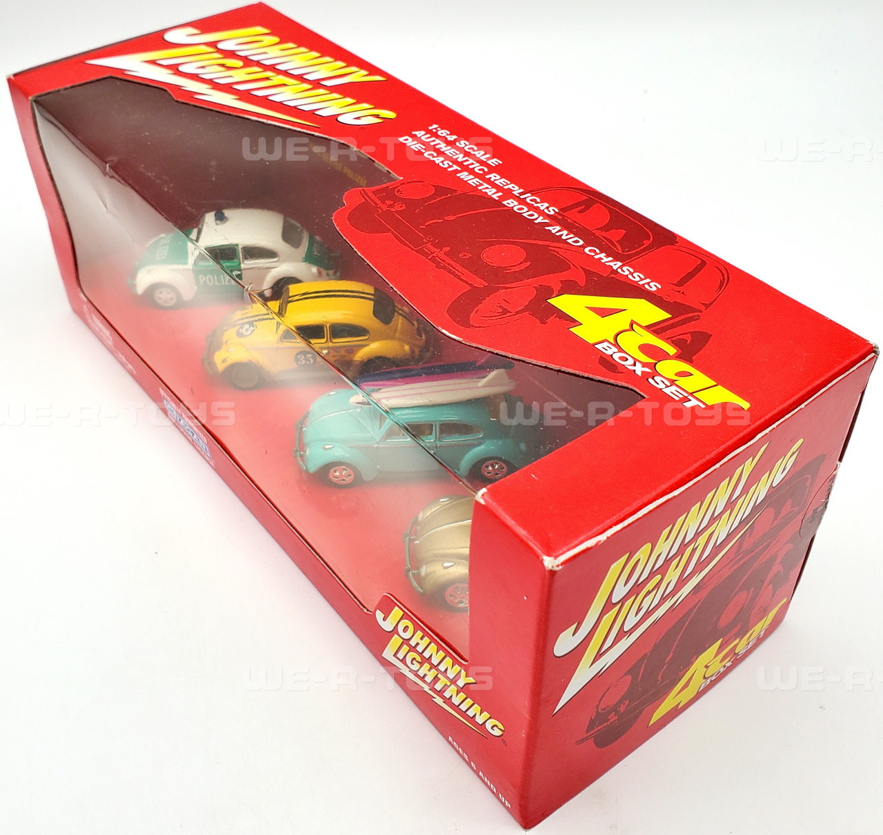 Johnny Lightning 1:64 Authentic Replicas Volkswagen 4 Car Box Set