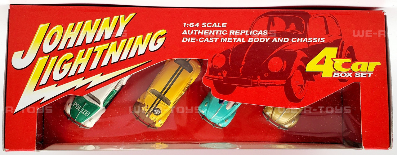 Johnny Lightning 1:64 Authentic Replicas Volkswagen 4 Car Box Set