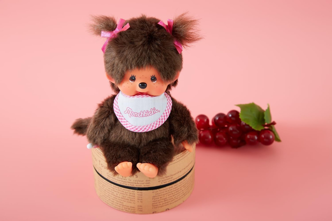 Sekiguchi Monchhichi Pink Girl Doll - We-R-Toys