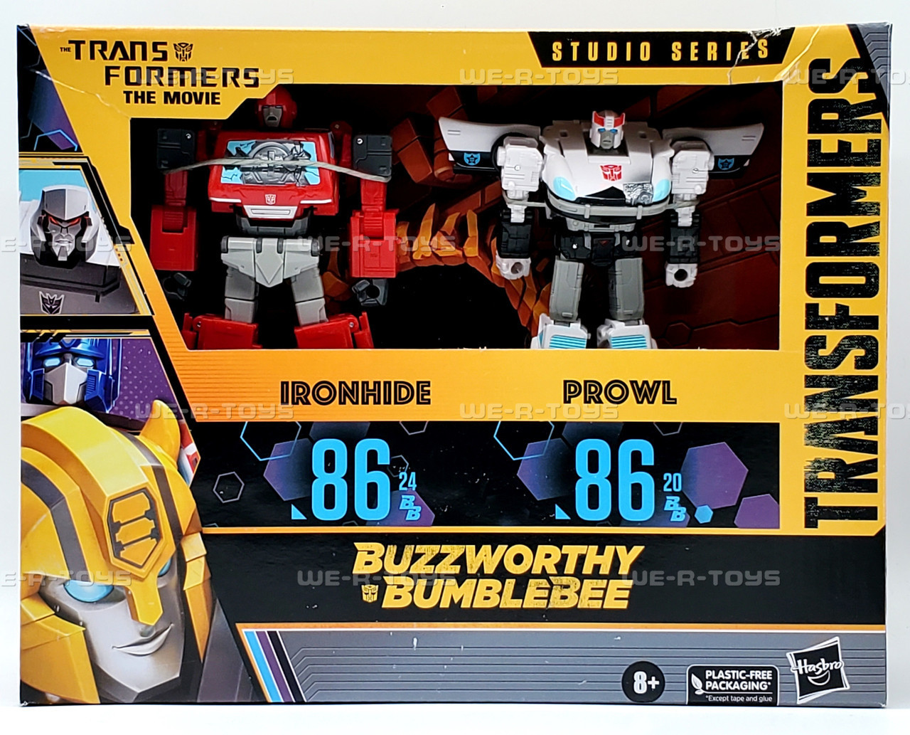 Transformers The Movie Battle Damage Ironhide Prowl Action