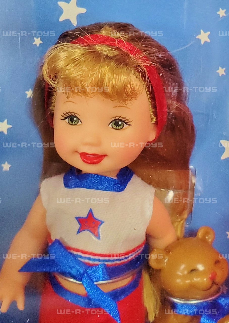 Barbie Kelly Doll Red, White & Cute Liana Friend of Kelly 2003 Mattel B2996  NRFB