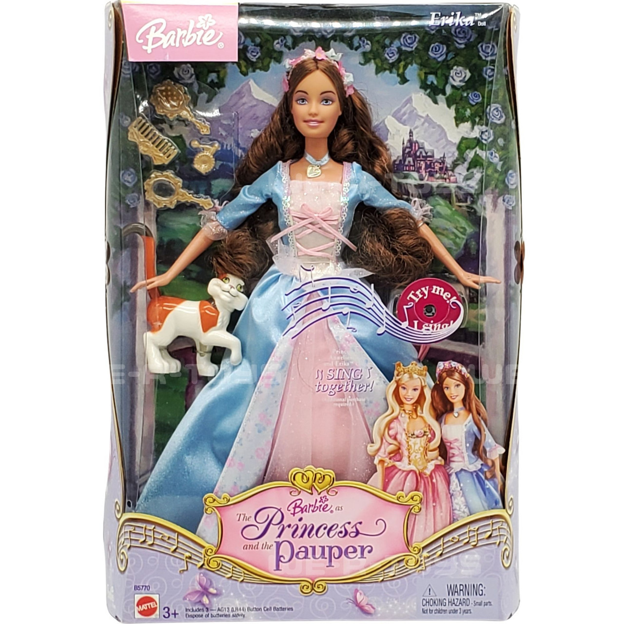 Barbie as The Princess and the Pauper Erika Doll 2004 Mattel B5770