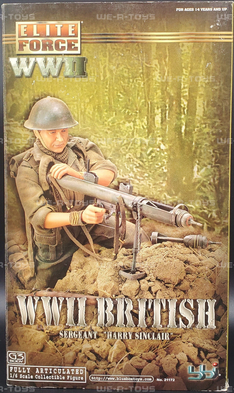 Elite Force WWII British Seargant 