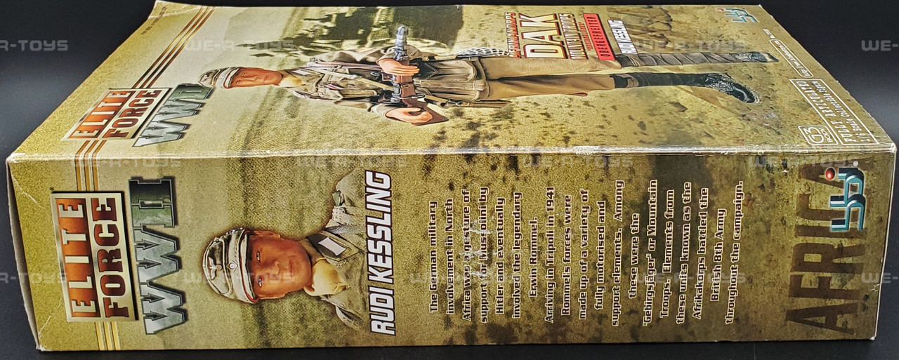 Elite Force WWII Afrikakorps Gebirgsjäger Obergefreiter 2002