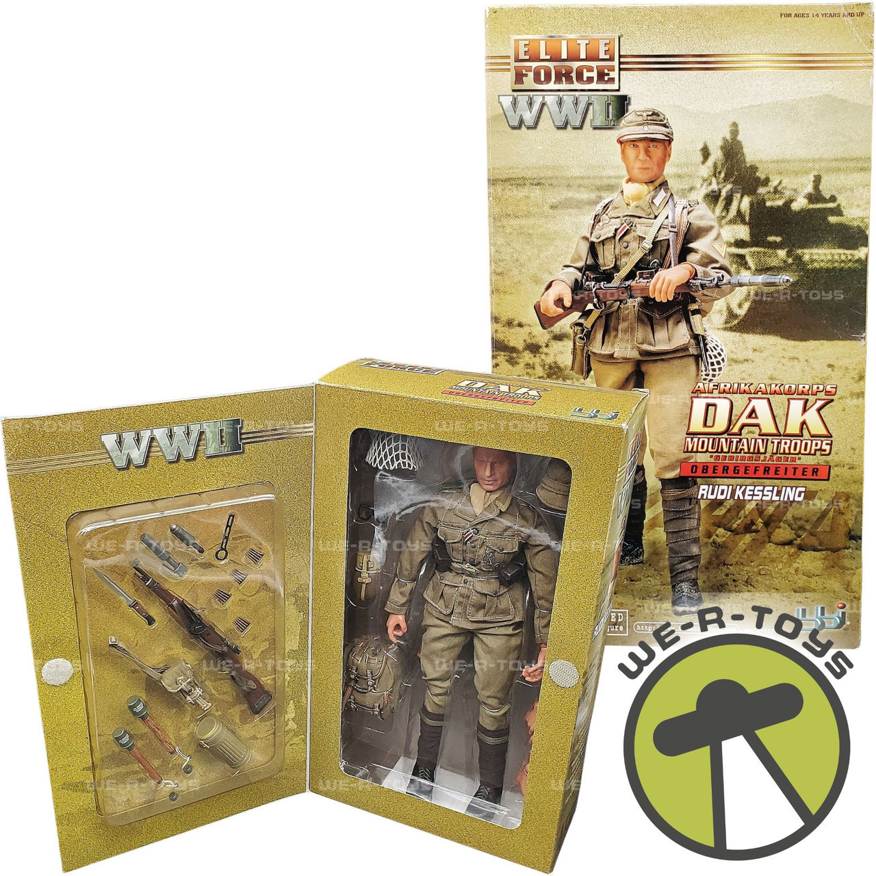 Elite Force WWII Afrikakorps Gebirgsjäger Obergefreiter 2002