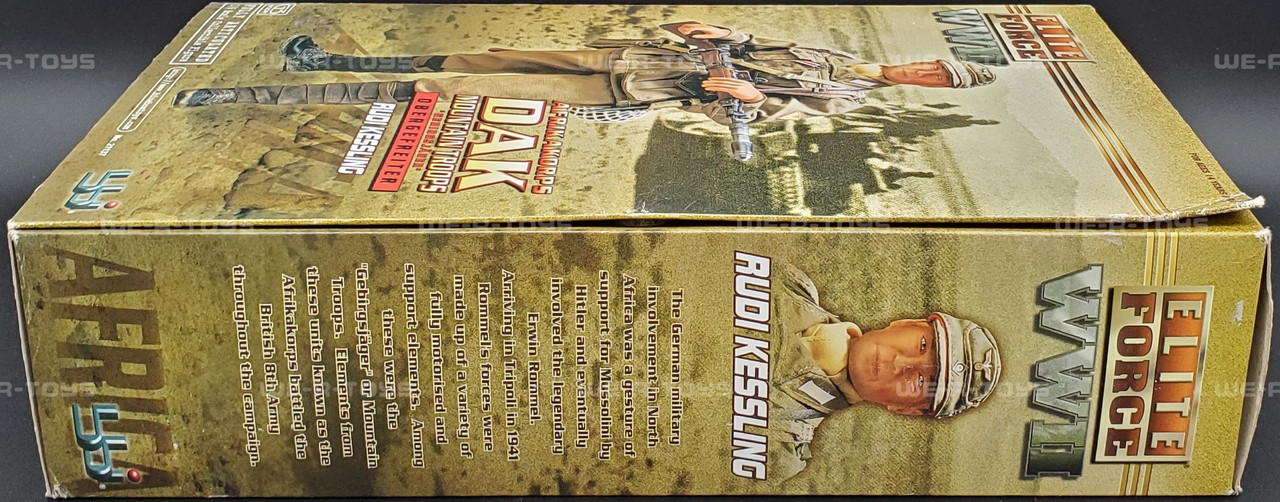 Elite Force WWII Afrikakorps Gebirgsjäger Obergefreiter 2002