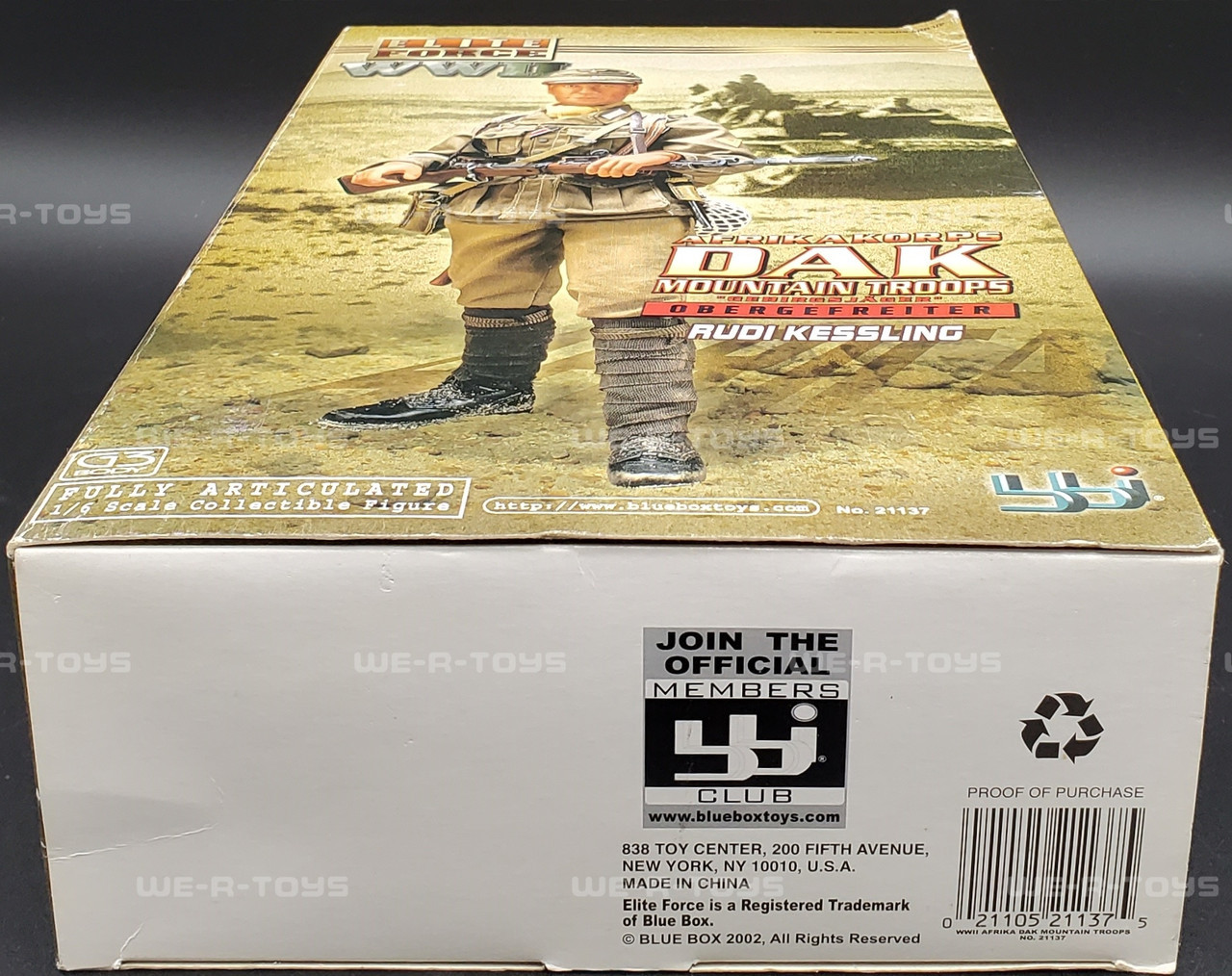 Elite Force WWII Afrikakorps Gebirgsjäger Obergefreiter 2002