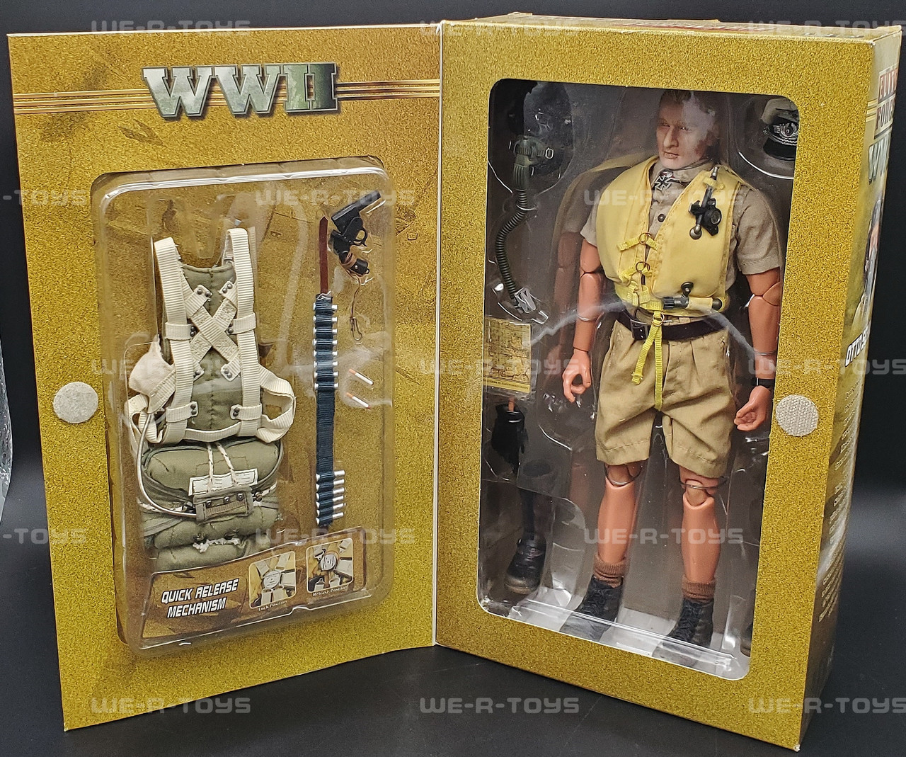 Elite Force WWII North Africa Luftwaffe Oberleutnant 2002 BlueBox
