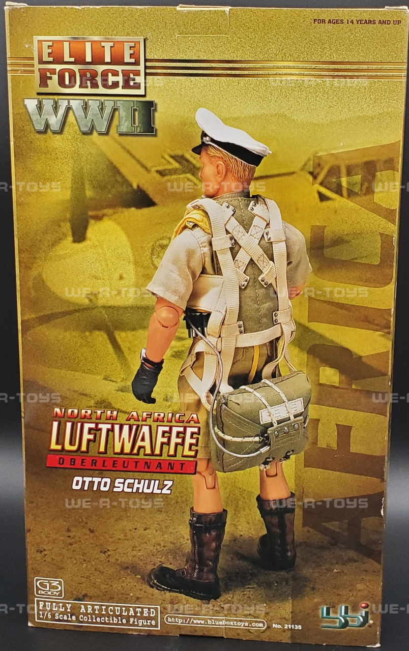 Elite Force WWII North Africa Luftwaffe Oberleutnant 2002 BlueBox