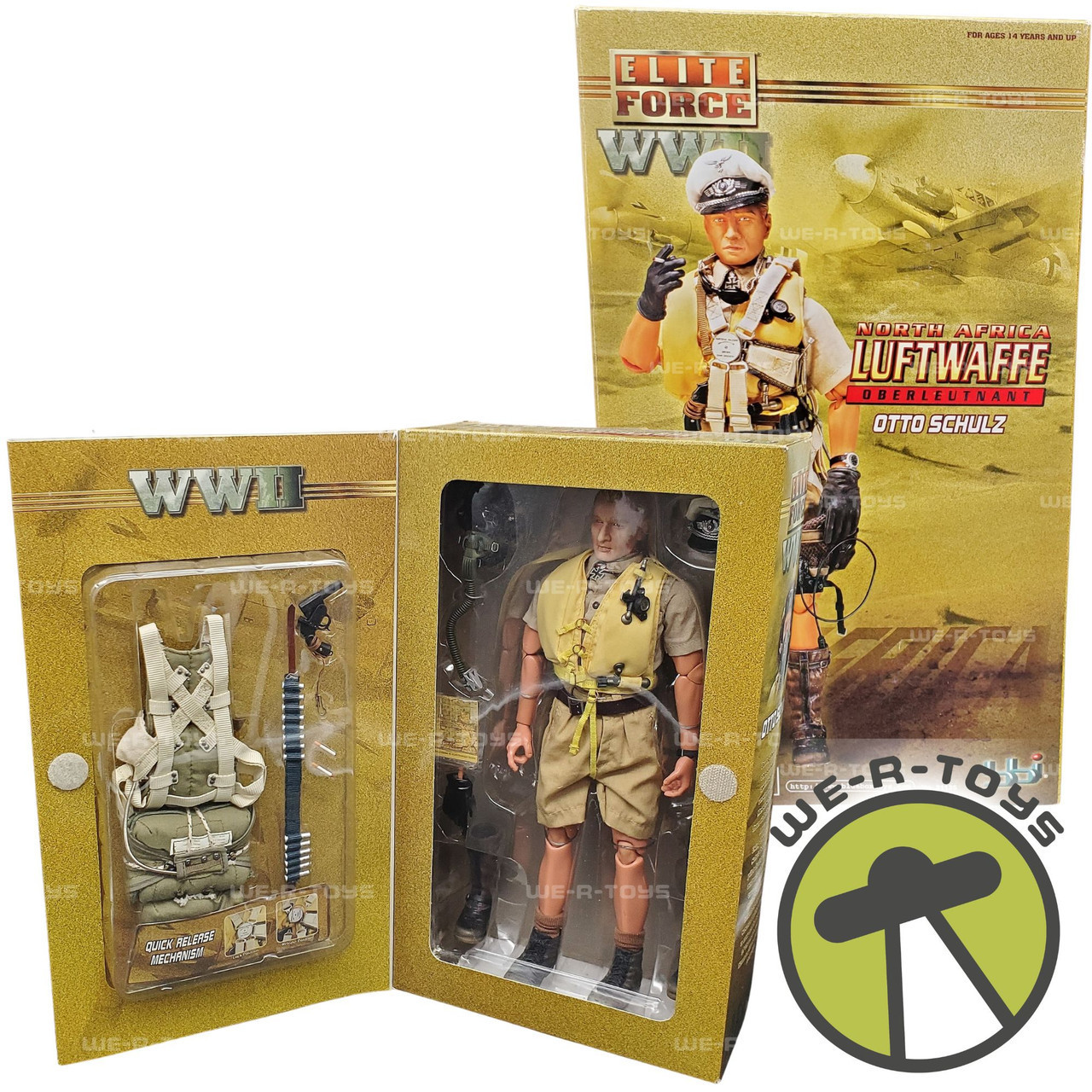 エリートフォース WWⅡシリーズ ルフトバッフェパイロット BBi Elite Force 1/6 Otto Schultz WWII Luftwaffe North Africa