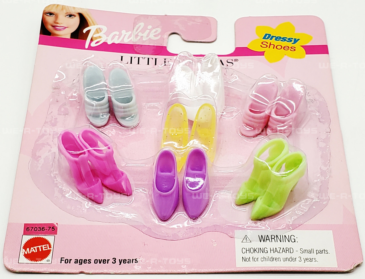 Mattel Barbie Shoes - Clearance Sale No Doll only 3 Pair of Shoes~*~Set 17