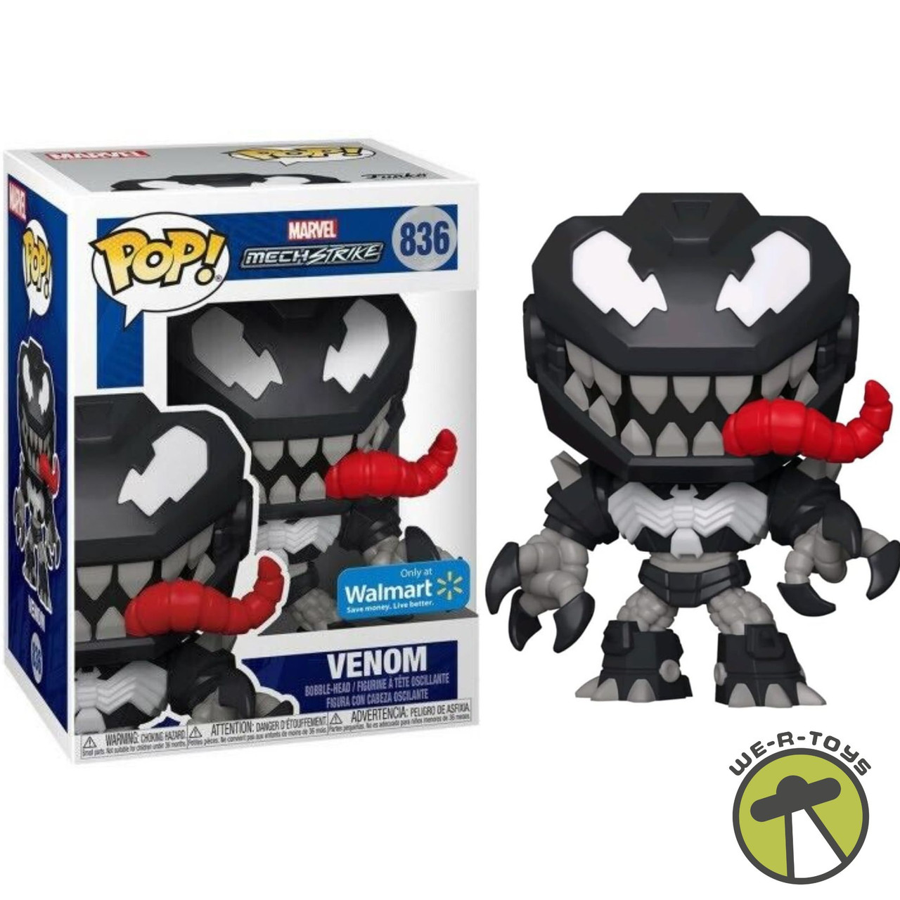 Funko Pop! Avengers Mech Strike Venom Exclusive Bobble-Head 836 - We-R-Toys