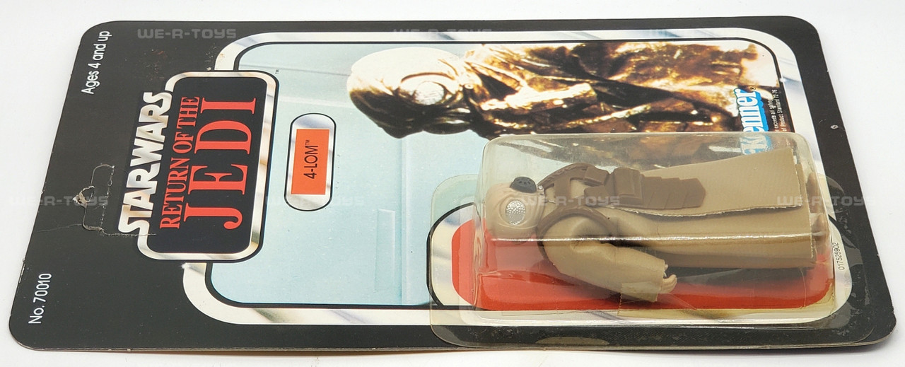 Star Wars ROTJ 4-Lom Action Figure 65 Back 1983 Kenner No. 70010 NRFP