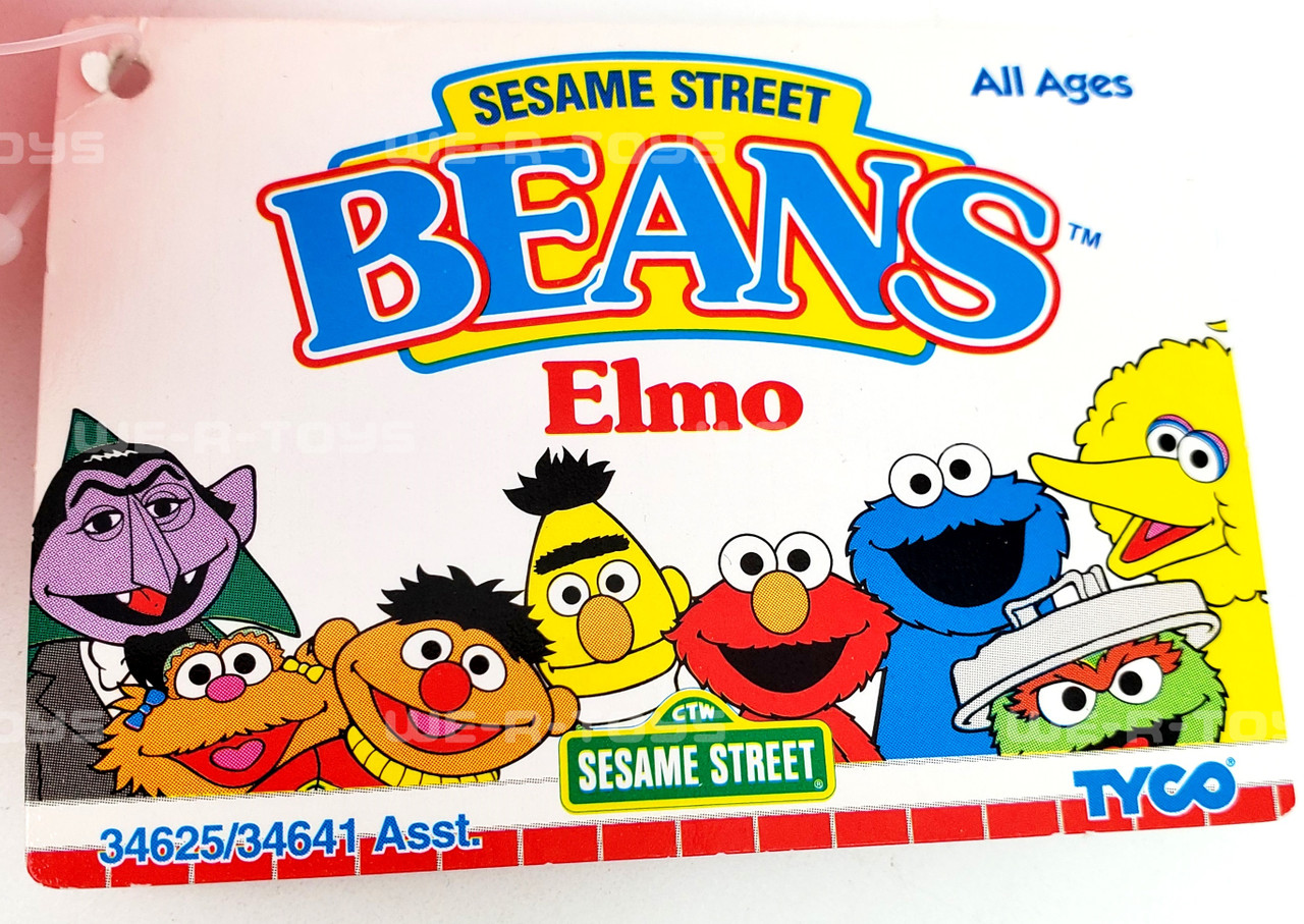 Sesame Street Beans Cookie Elmo 30 Year Anniversary #34625 Tyco