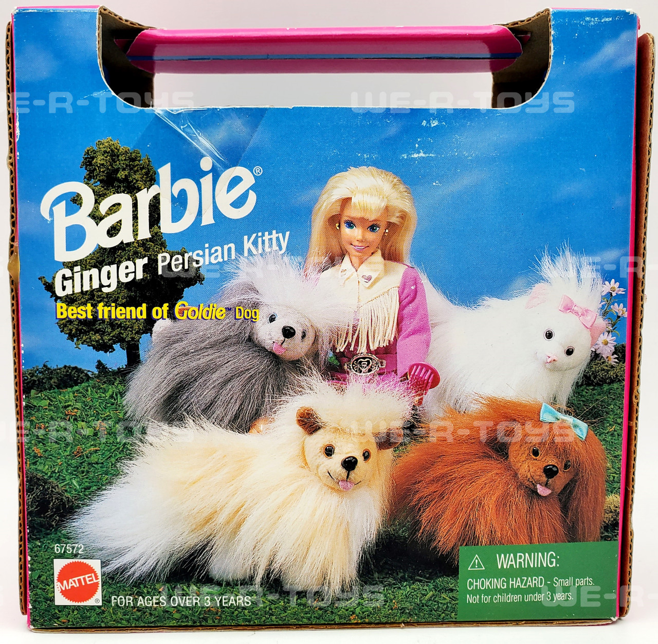 Barbie Ginger Persian Kitty Best Friend of Goldie Dog #67572