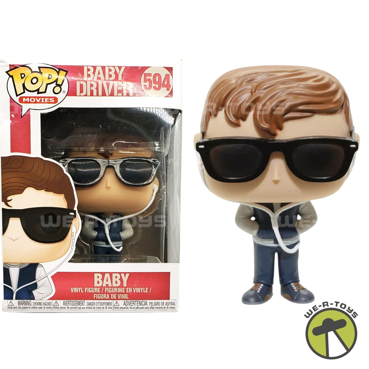 Funko Pop! Movies: Baby Driver - Baby Vinyl Figure 594 - We-R-Toys