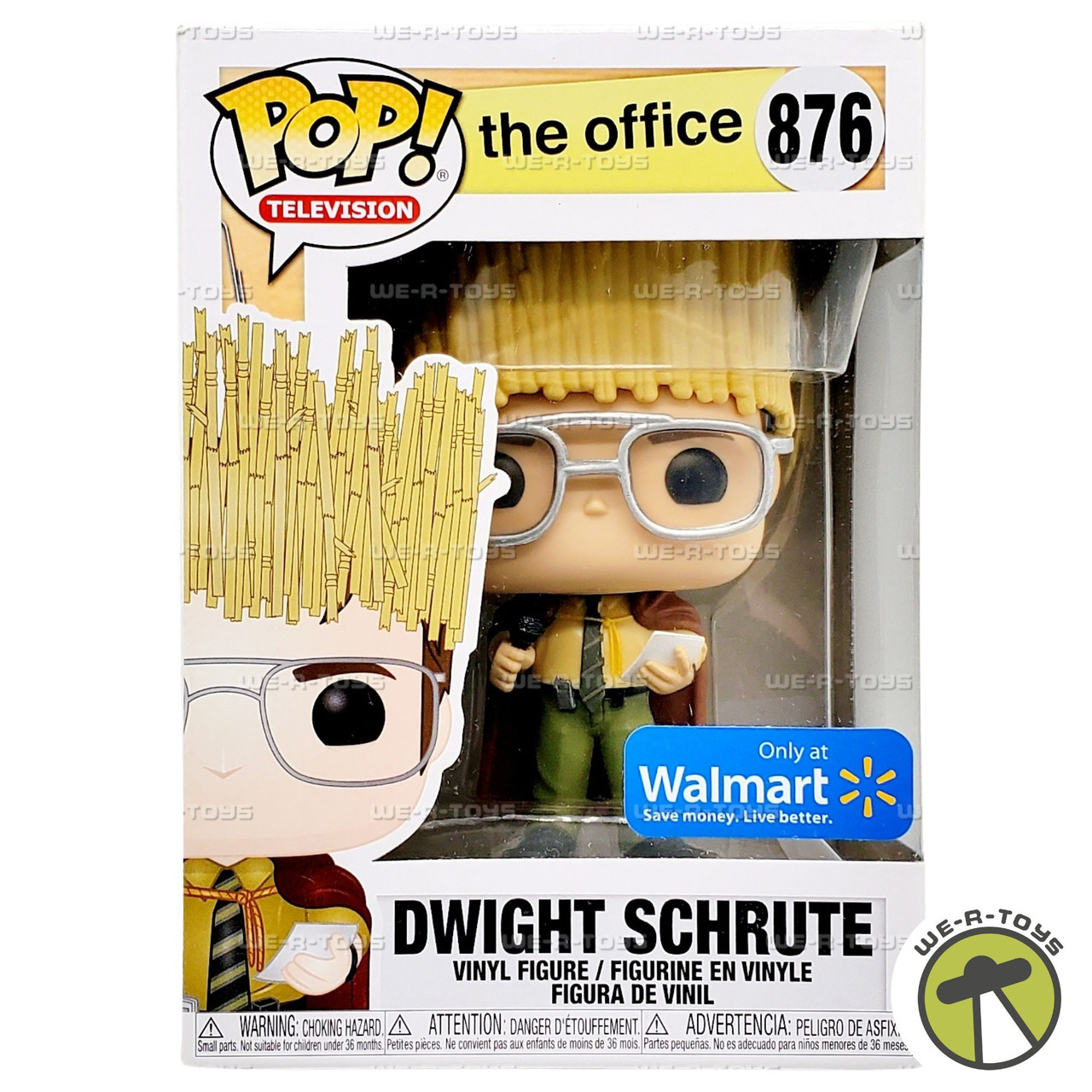 Funko Pop TV 876 The Office Dwight Schrute Hay King Exclusive