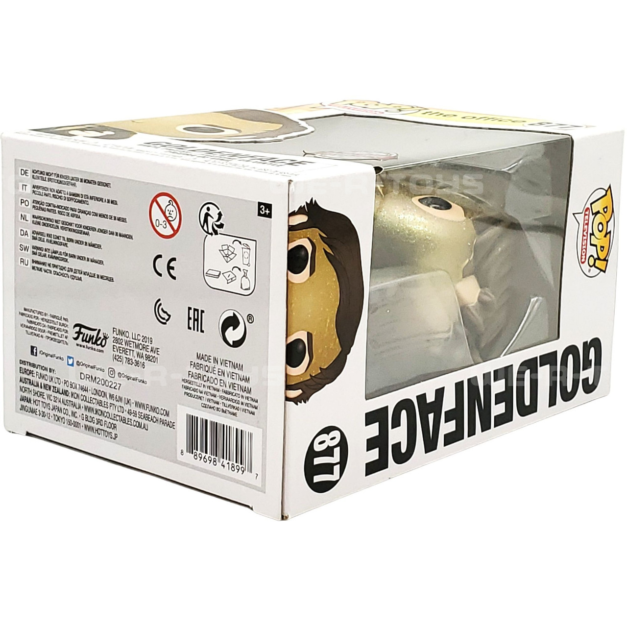 Funko Pop! TV: The Office Jim Halpert as Goldenface Special Edition Figure  877 - We-R-Toys