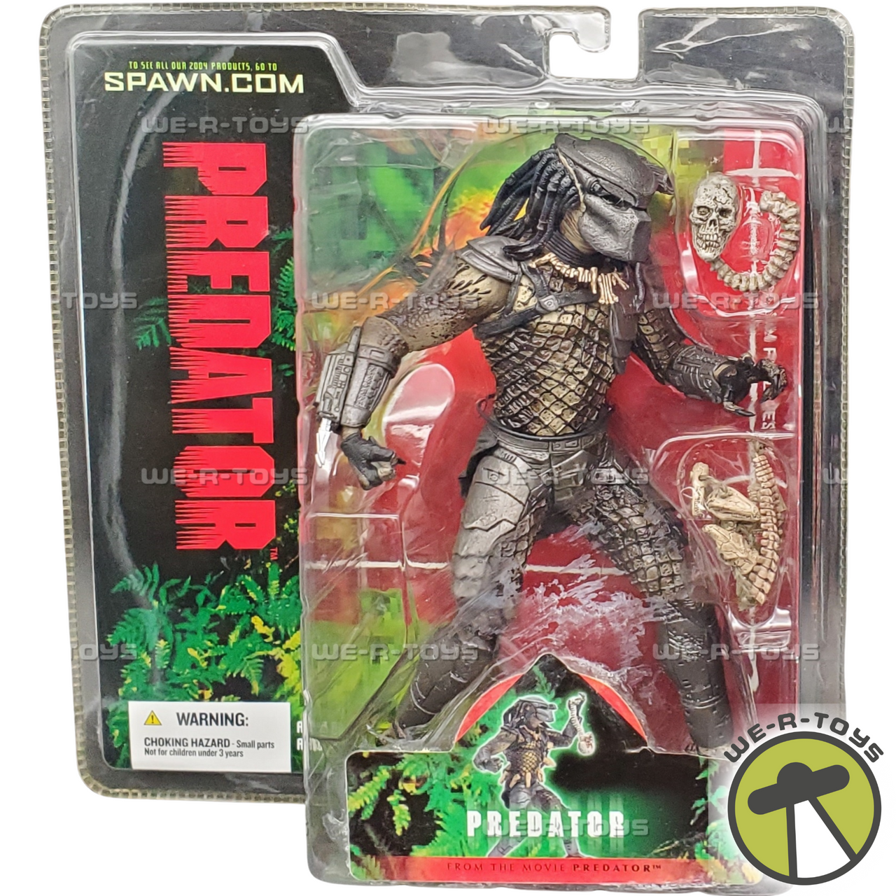 Predator Movie Predator Action Figure White Skull 2004