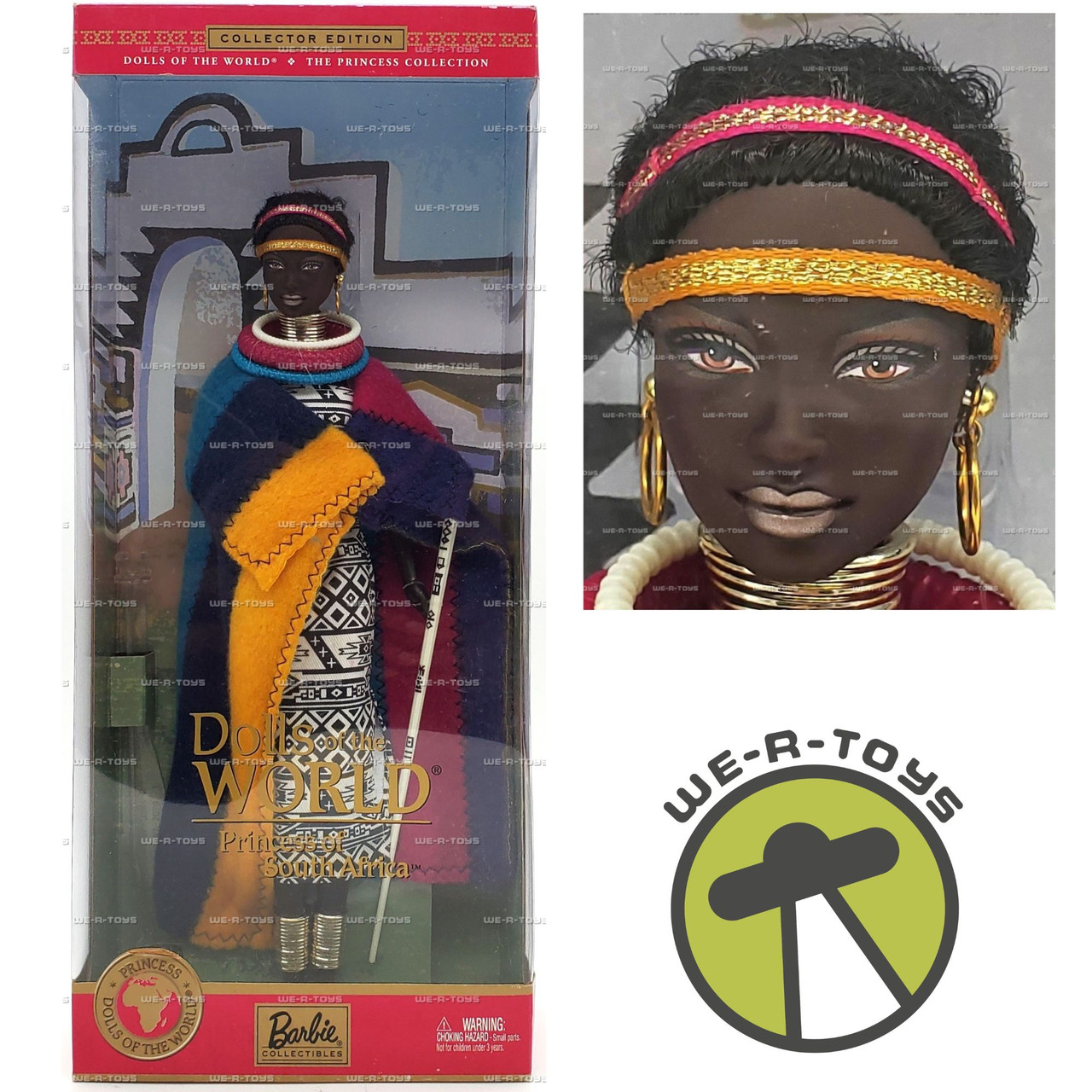 Princess of South Africa Barbie Dolls of the World Collection 2002