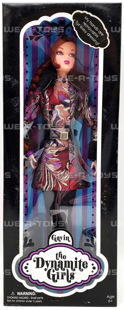 The Dynamite Girls Gavin Articulated Fashion Doll Wave 2 Fashion Royalty  NRFB