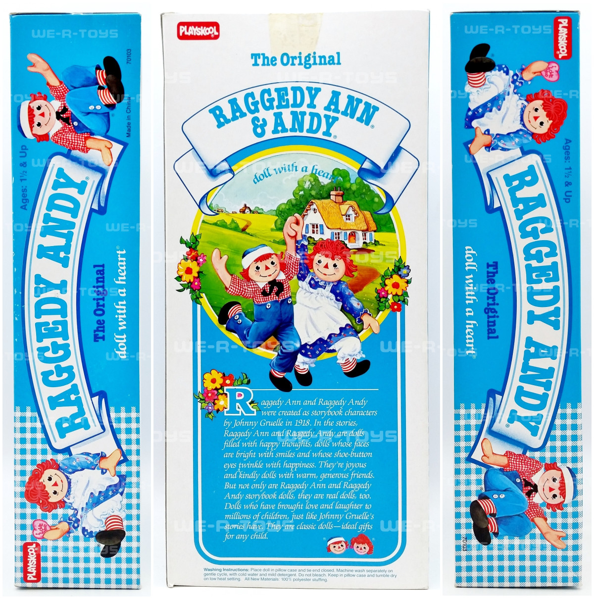 ラガディ アン & アンディ ブリキ ランチボックス 1973年製｜Yahoo