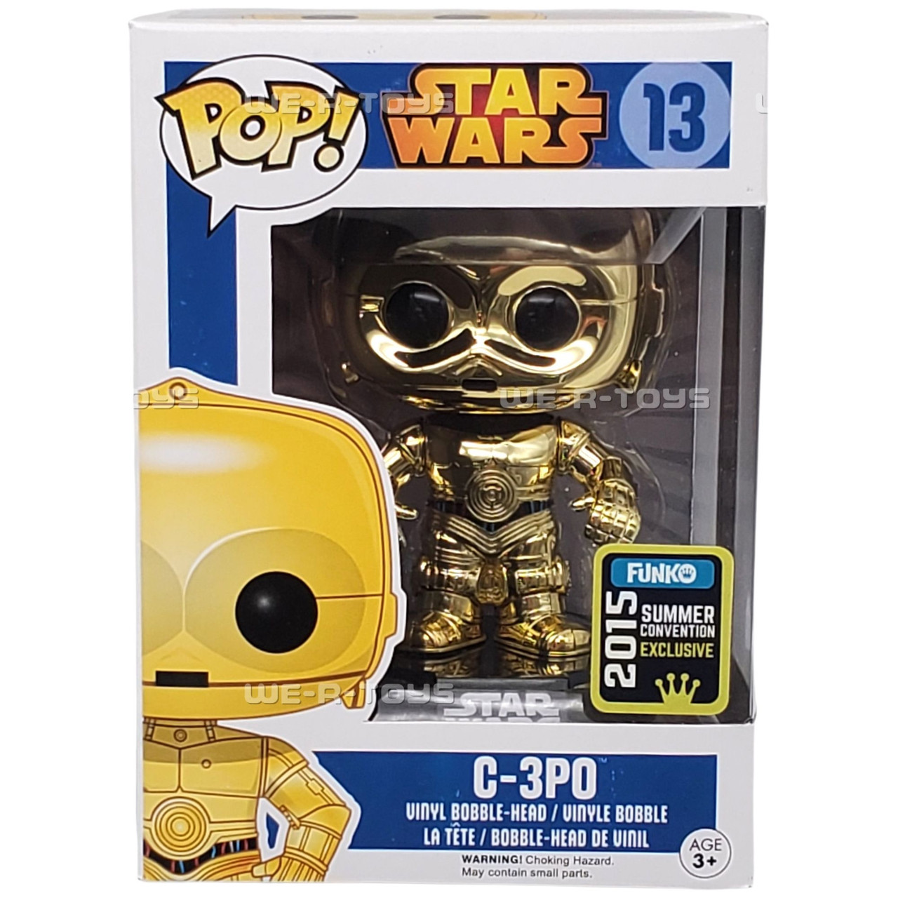 Funko Pop! Star Wars C-3PO 2015 Summer Convention Exclusive #13