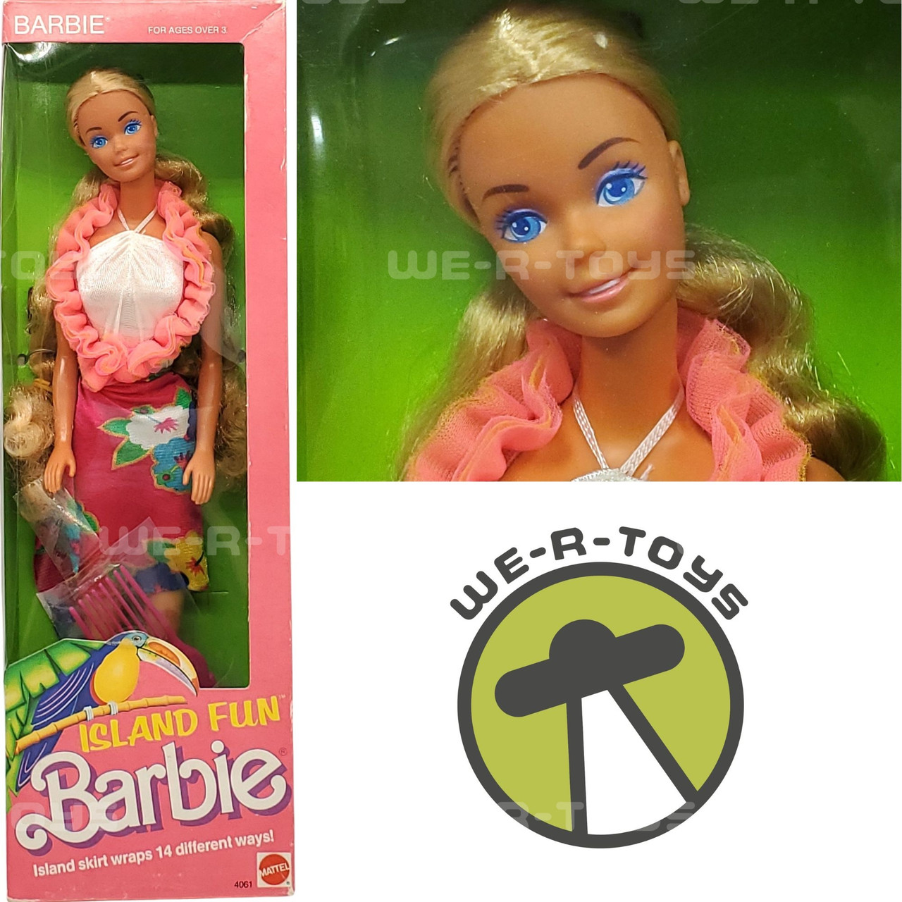 Island Fun Barbie Doll 1987 Mattel #4061