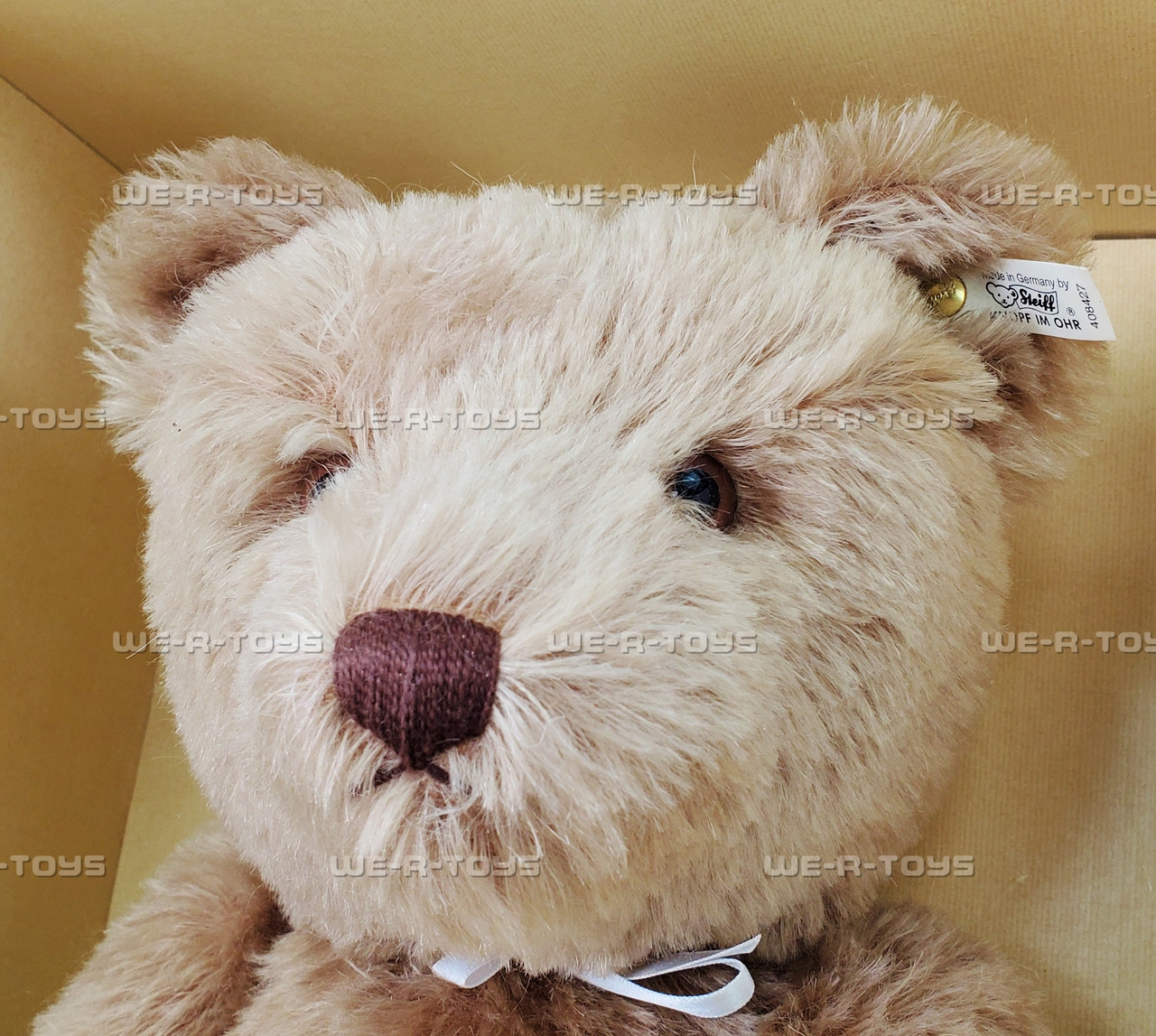 Steiff Teddy Bear 1951 Caramel 50 Replica 1996 w/ Certificate