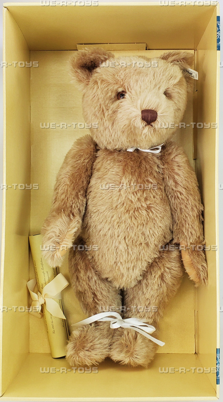 Steiff Teddy Bear 1951 Caramel 50 Replica 1996 w