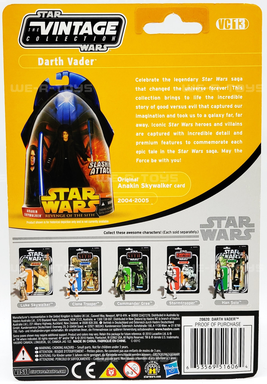 Star Wars ROTS Vintage Collection Darth Vader Action Figure