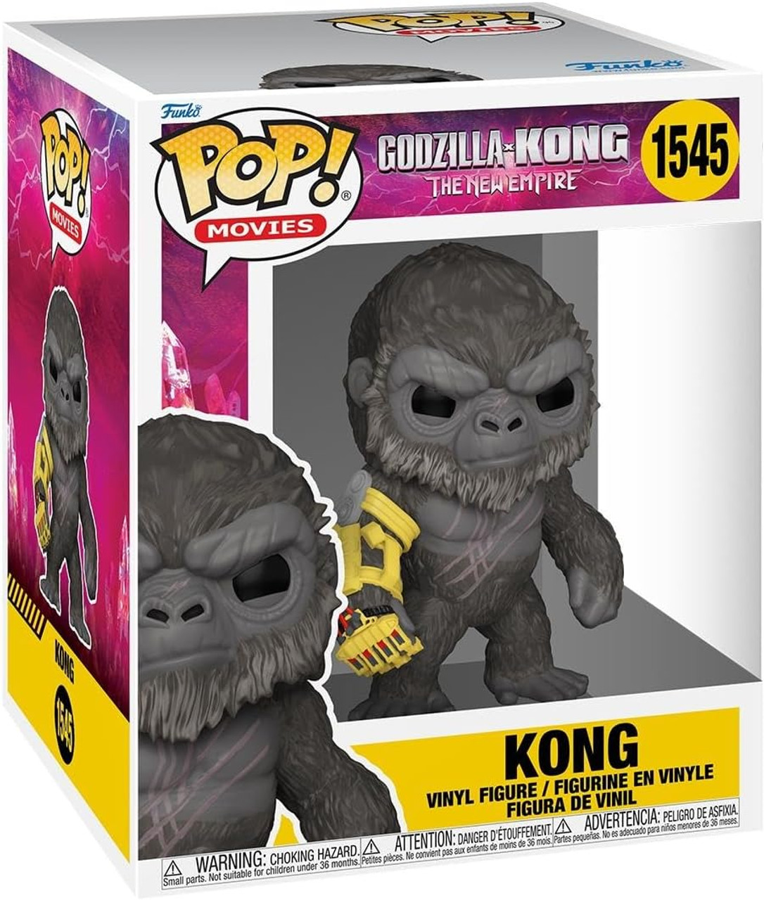 Funko Pop! Super: Godzillla x Kong: The New Empire - Kong with Mechanical  Arm
