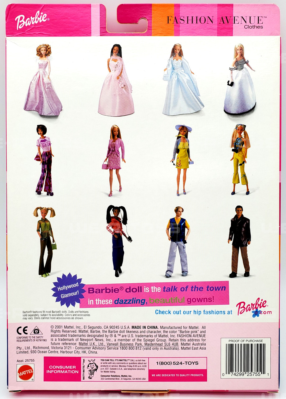 Barbie Fashion Avenue Hip 2003 Lot 2 Dresses Chaussures B8272 C6870 Barbie Fashion Avenue Hip 2003 Lot 2 Dresses Chaussures B8272 C6870