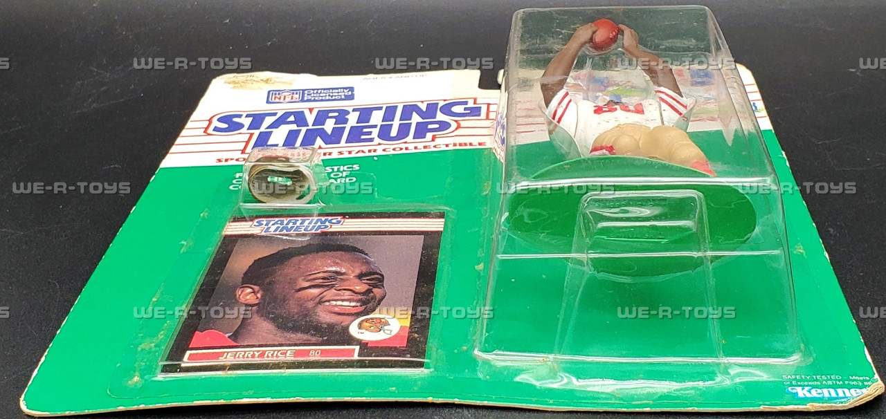 NFL Starting Lineup Jerry Rice San Francisco 49ers Figure 1989