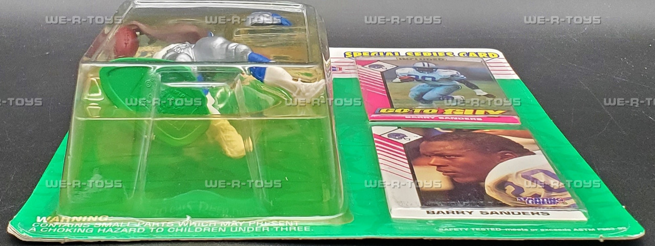 NFL Starting Lineup Barry Sanders Detroit Lions Figure 1993 Kenner