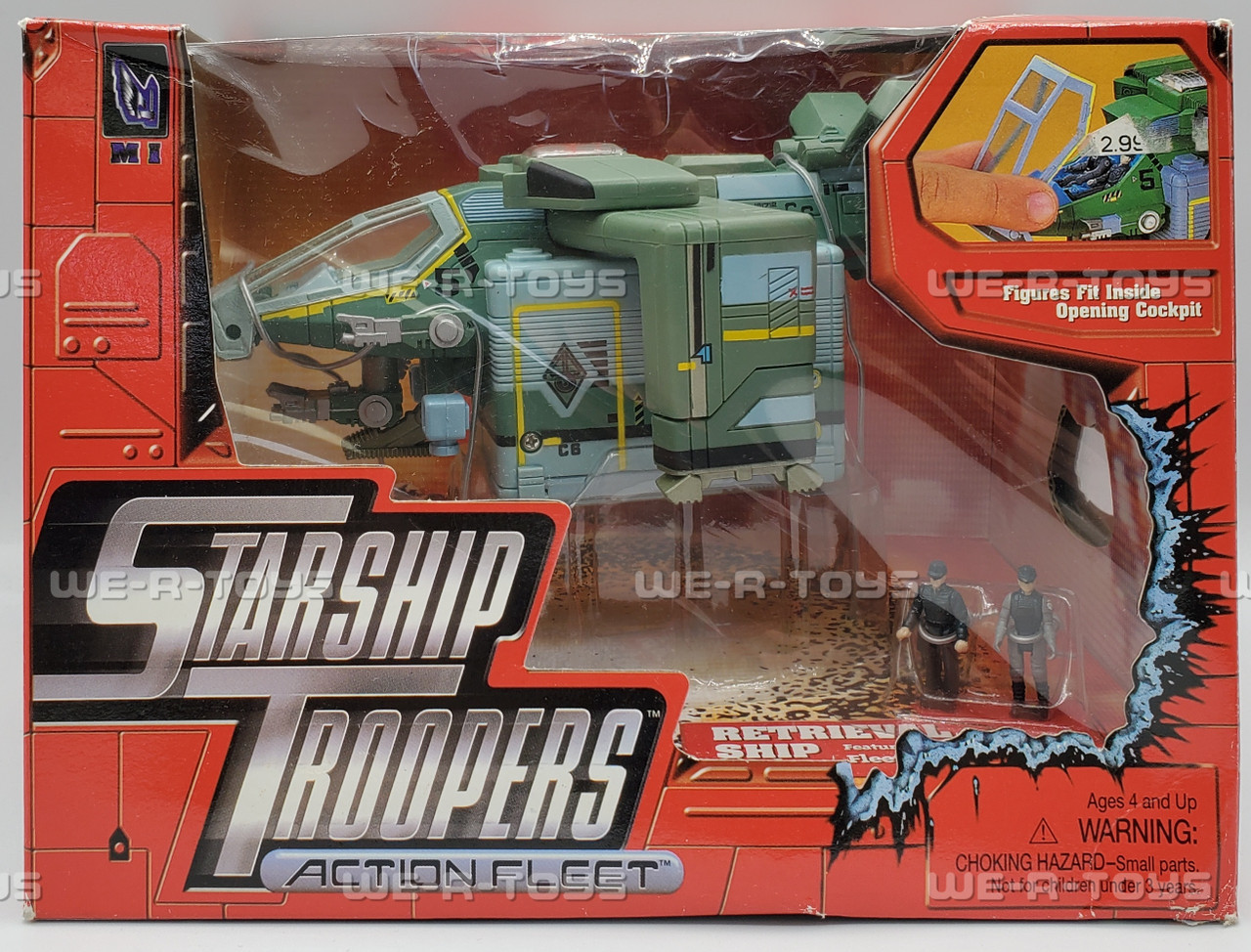 【中古】（非常に良い）Starship Troopers Action Fleet Battle Packs #4 MI Pulse Cannon 非常に良い」Starship Troopers Action Fleet Battle Packs #4 MI