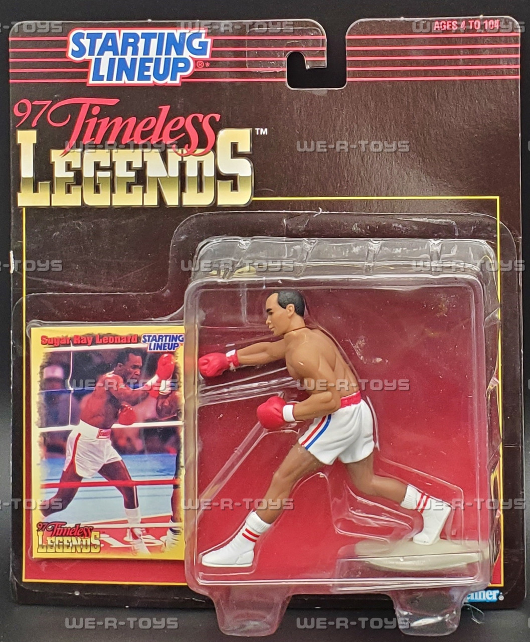 Starting Lineup Timeless Legends Sugar Ray Leonard Figure