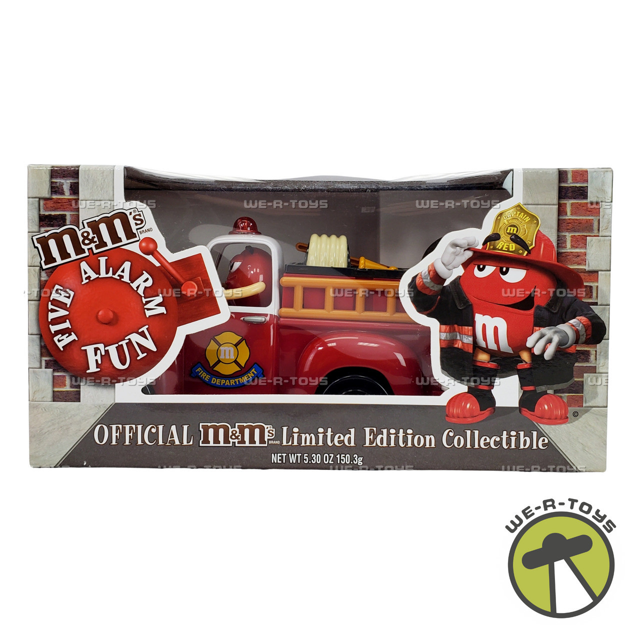 その他 m&m's FIRE TRUCK CANDY DISPENSER M&M's Red's Firehouse Fire Truck Candy Dispenser: Official