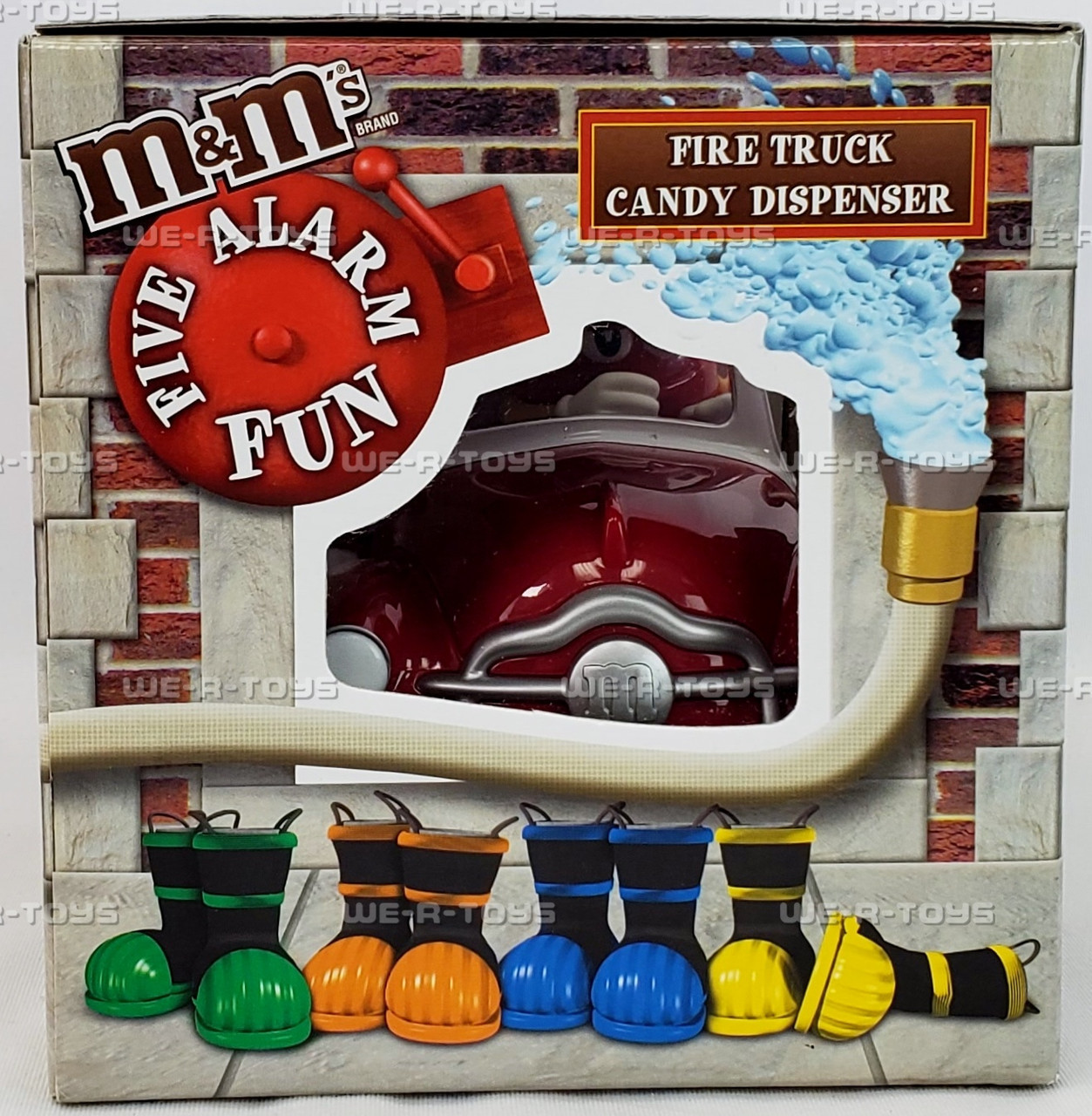 その他 m&m's FIRE TRUCK CANDY DISPENSER M&M's Fire Truck Dispenser with Lightning McQueen and Mater