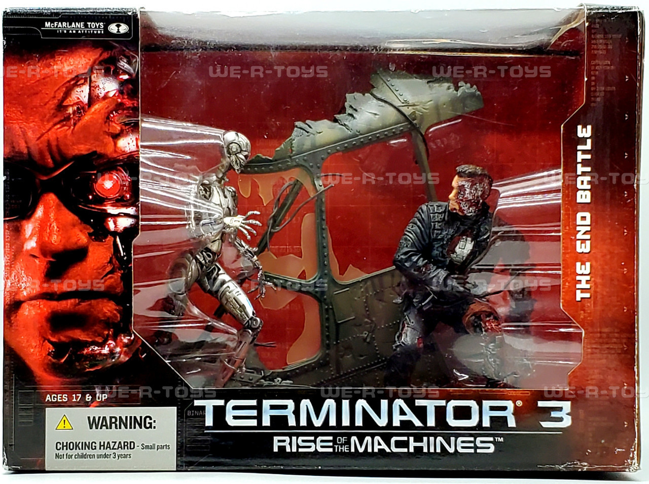 ターミネーター3 RISE OF THE MACHINES ジオラマフィギュア Terminator Rise of the Machines The End Battle Diorama McFarlane