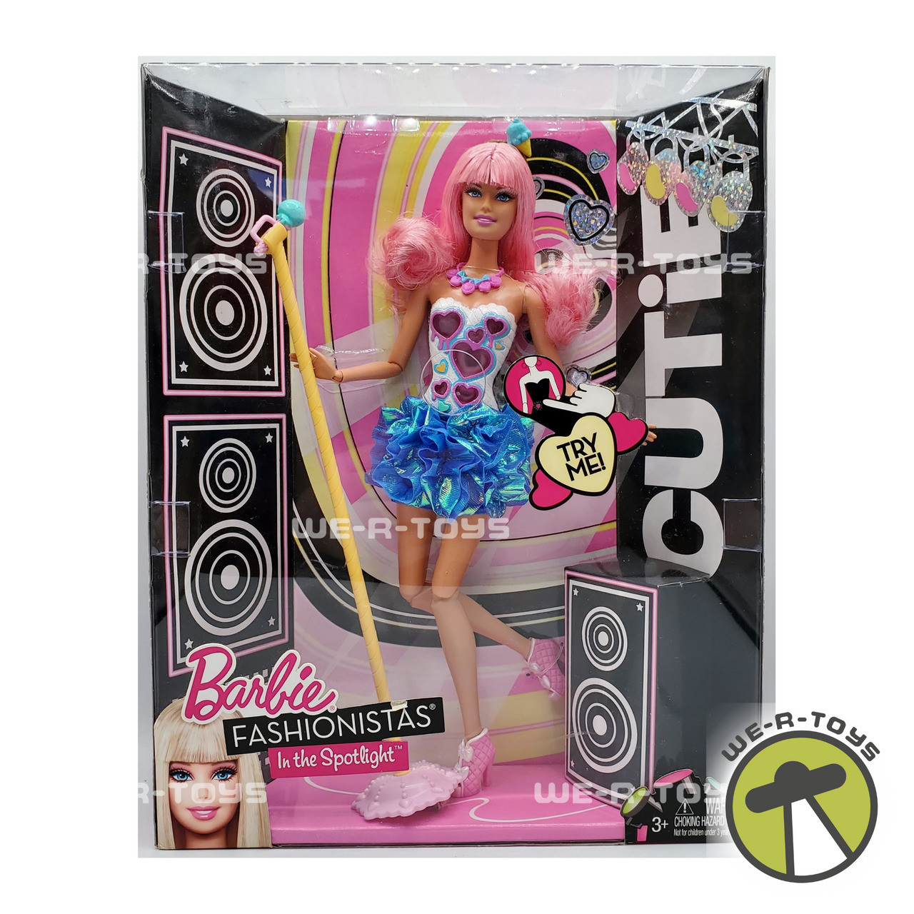 Barbie Fashionistas Text Me Doll - Posable Fashion Doll With Pink Top & Red Shorts