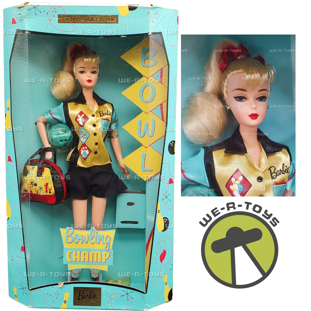 Barbie Bowling Champ Collector Edition Doll 2000 Mattel No. 25871 NRFB ...