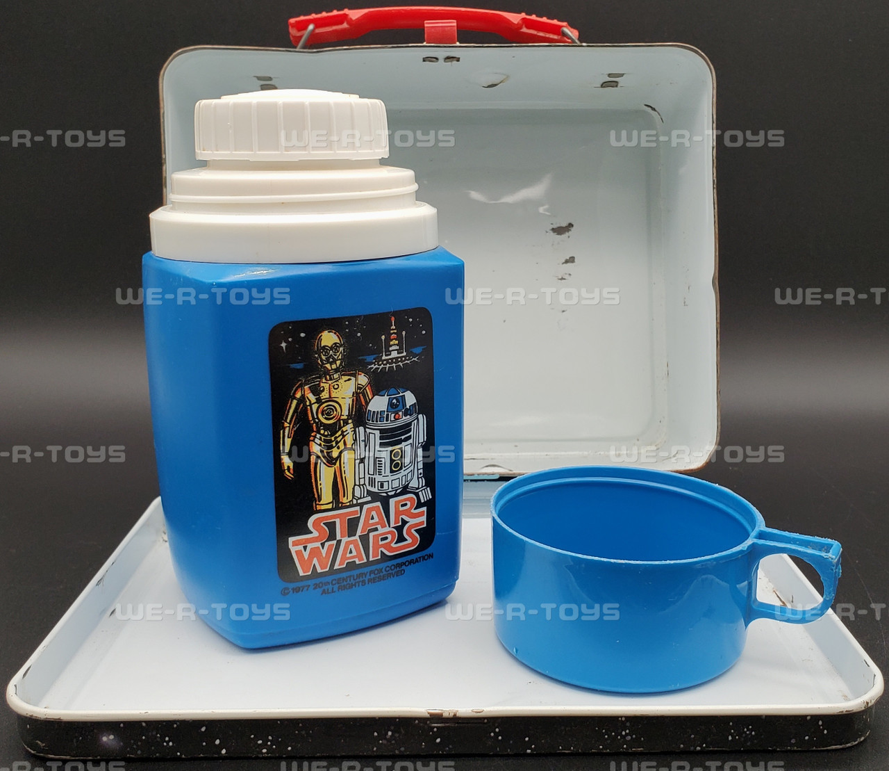 Star Wars Metal Lunchbox Mos Eisley with Original Thermos 1977