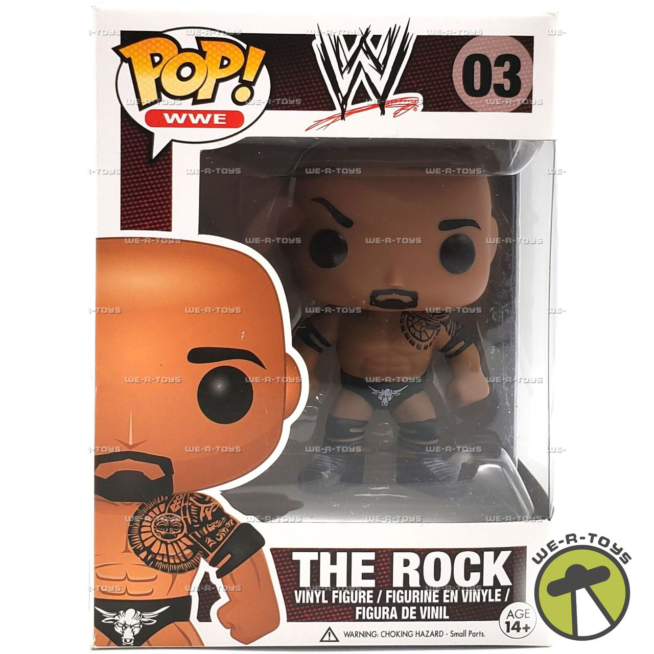 FUNKO POP WWE 03 THE ROCK ザ•ロック Funko Pop! WWE Dwayne 'The Rock' Johnson Vinyl Wrestling