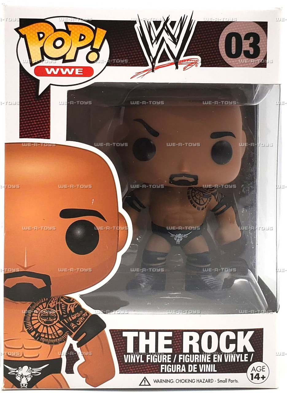 FUNKO POP WWE 03 THE ROCK ザ•ロック Amazon.com: Funko POP WWE : The Rock Action Figure : Sports